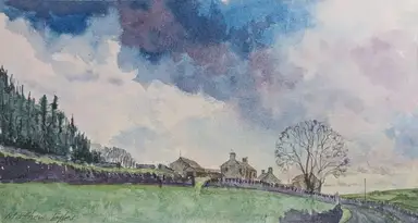 A Storm Brewing Over Howgill