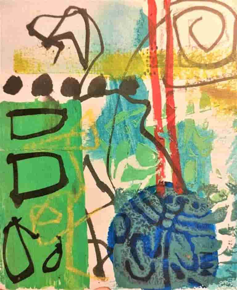 A beginner's dip into Abstract painting 