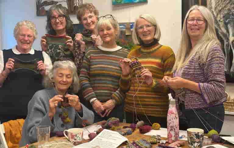 Jaki Bogg teaching in one of her workshops