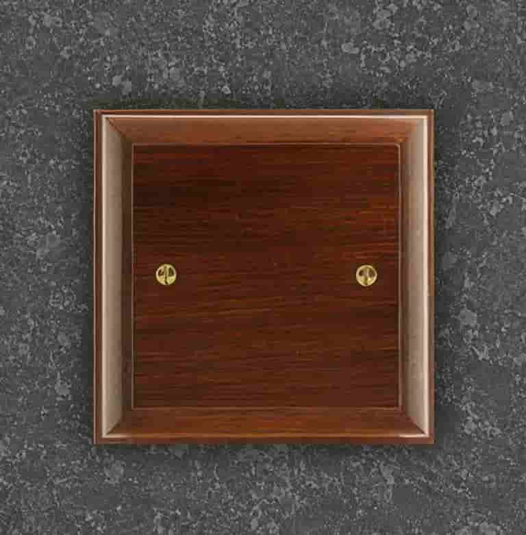 Heritage single blanking plate