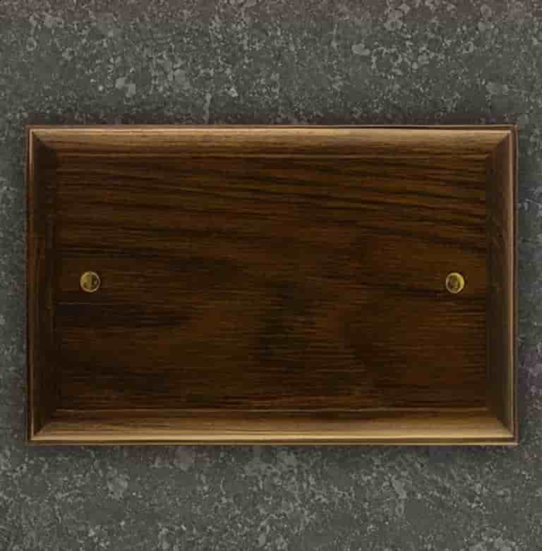 Heritage twin blanking plate