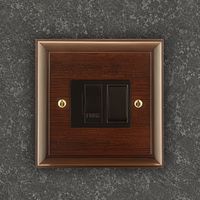 SCU - Heritage single 13A switched fused spur