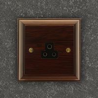 SE12 - Heritage single 2A socket