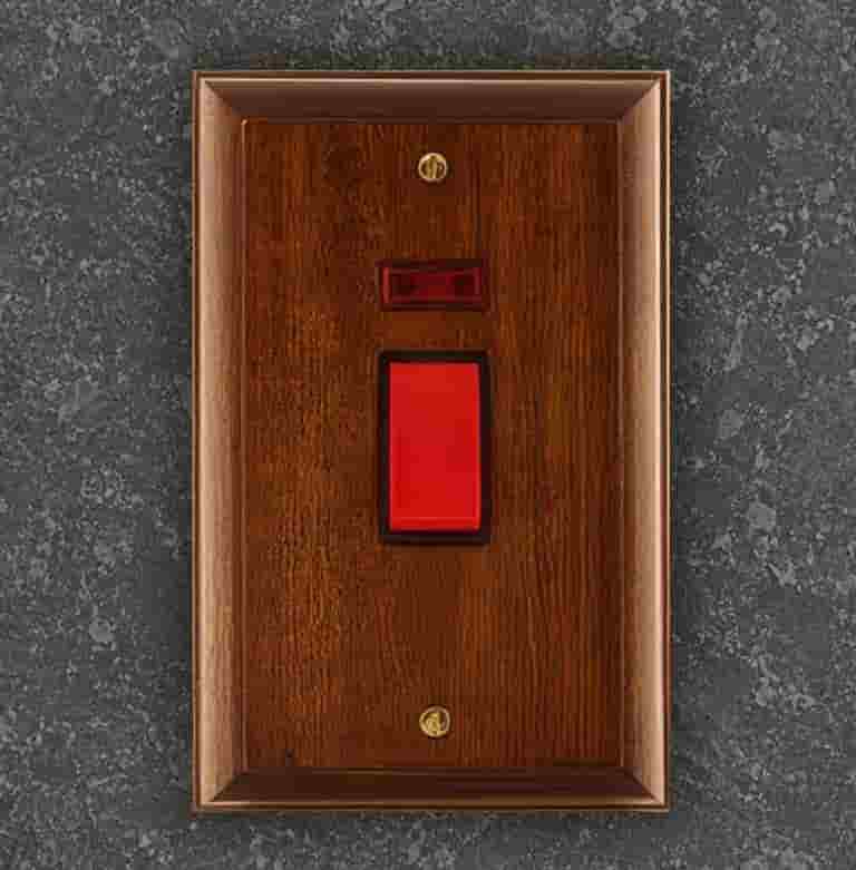 Heritage 45A switched cooker switch